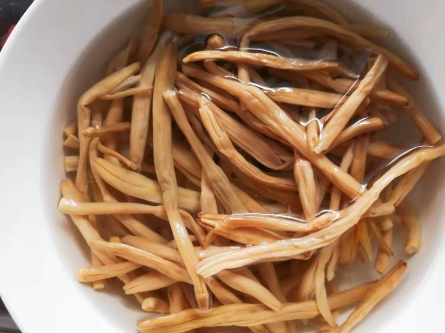 黄花菜干货凉拌素食材500g无硫  无添加农家土特产金针菇直条菜煲汤