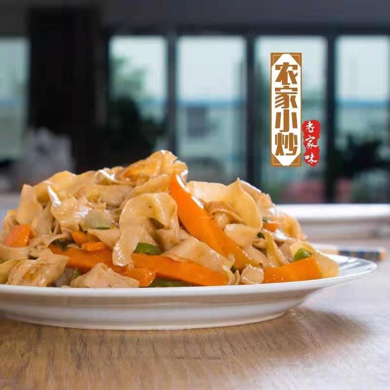 2斤人造肉河南土特产手工大豆蛋白  肉素肉豆制品豆皮干货 