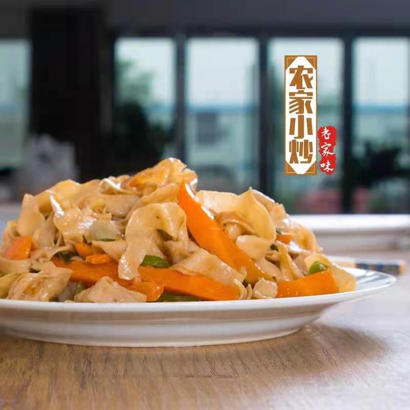 2斤人造肉河南土特产手工大豆蛋白 肉安徽阜阳素肉豆制品豆皮干货   14.8